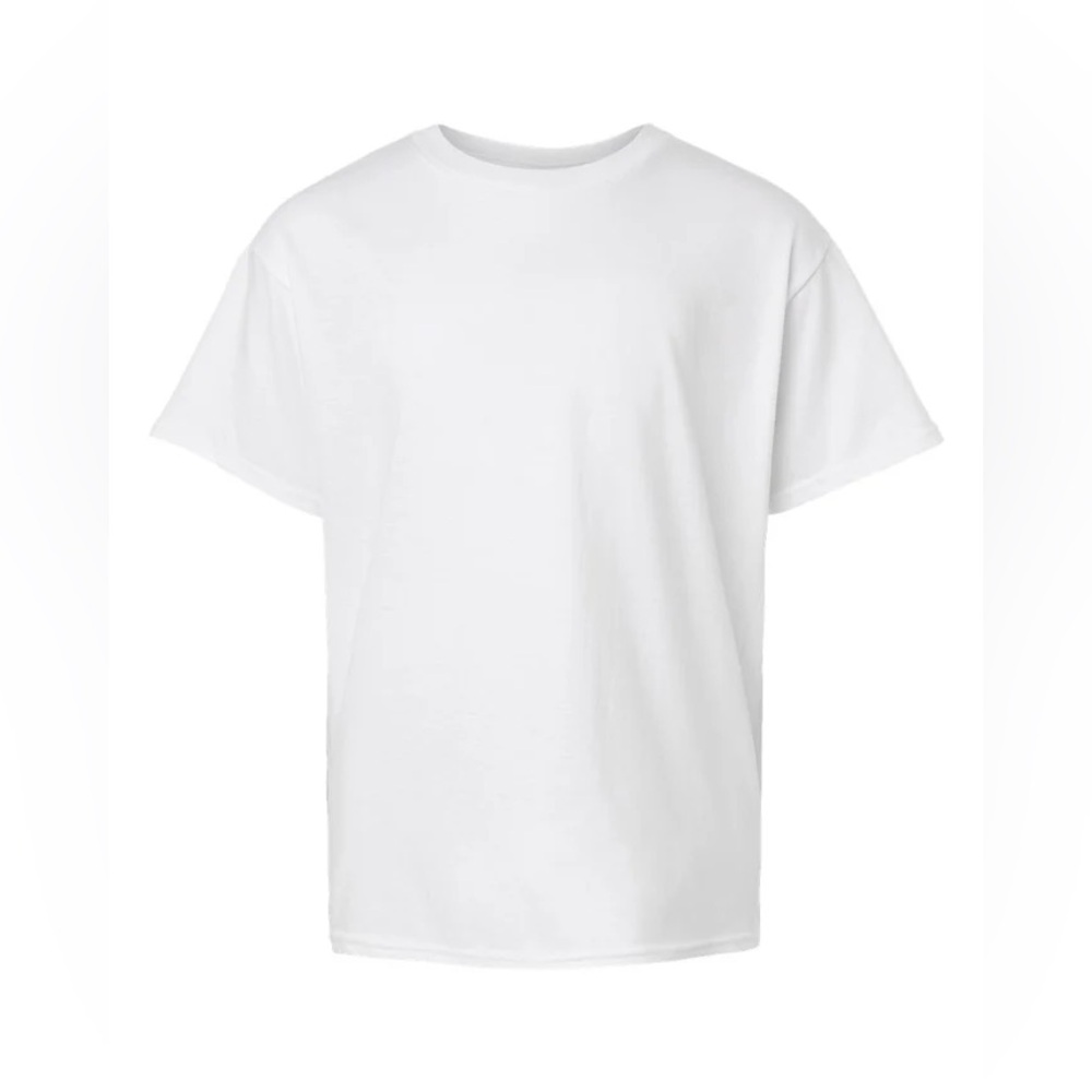 AMERICAN APPAREL SMALL KIDS 4PK T-SHIRTS - WHITE SIZE 4 (NEW WITH TAGS) A13